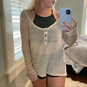 Brandy delicate knit sweater